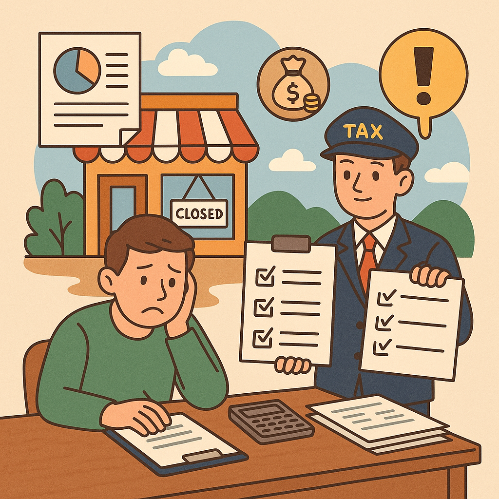 사업자 폐업 후 해야 할 세무 절차