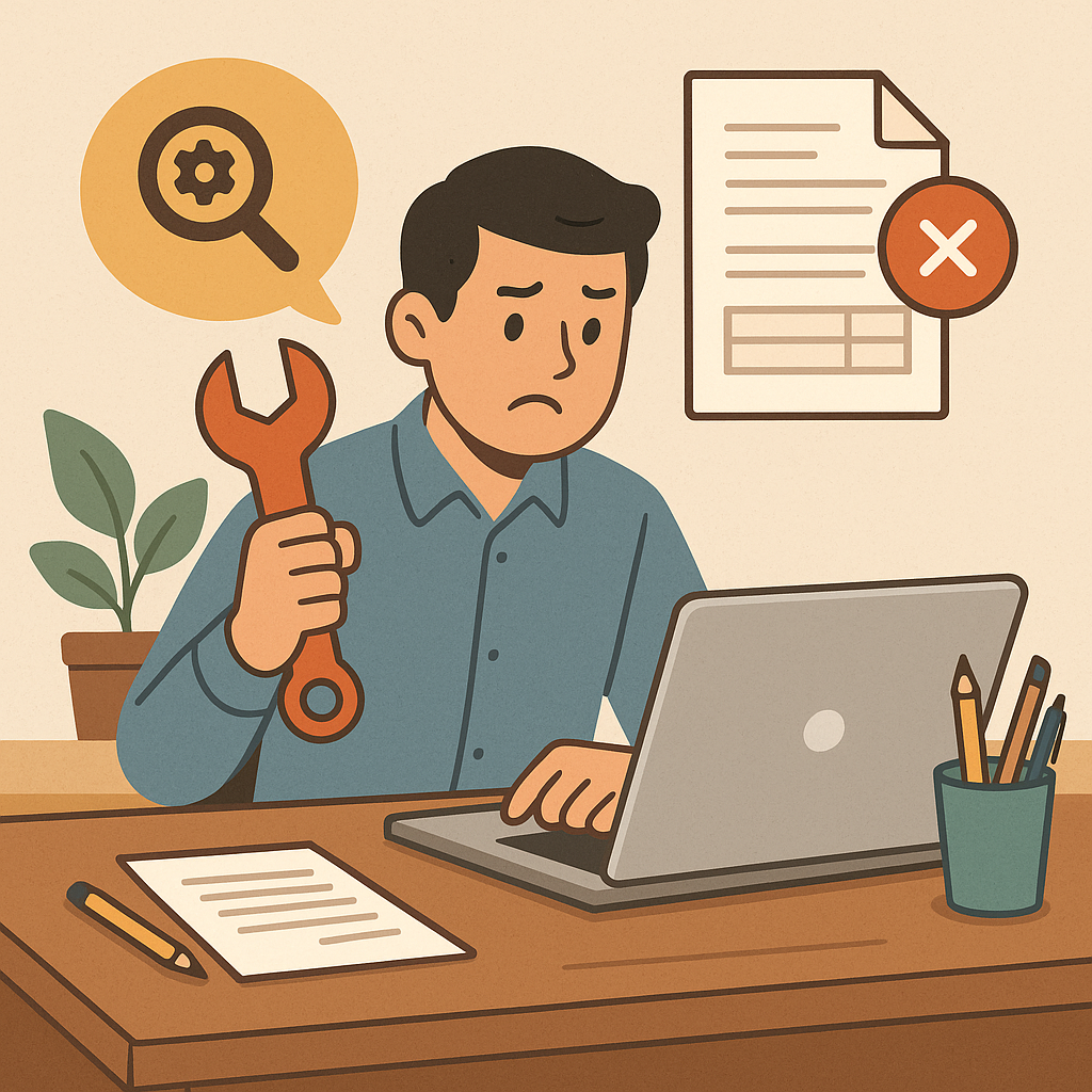 전자계산서 발급 오류 해결하는 방법