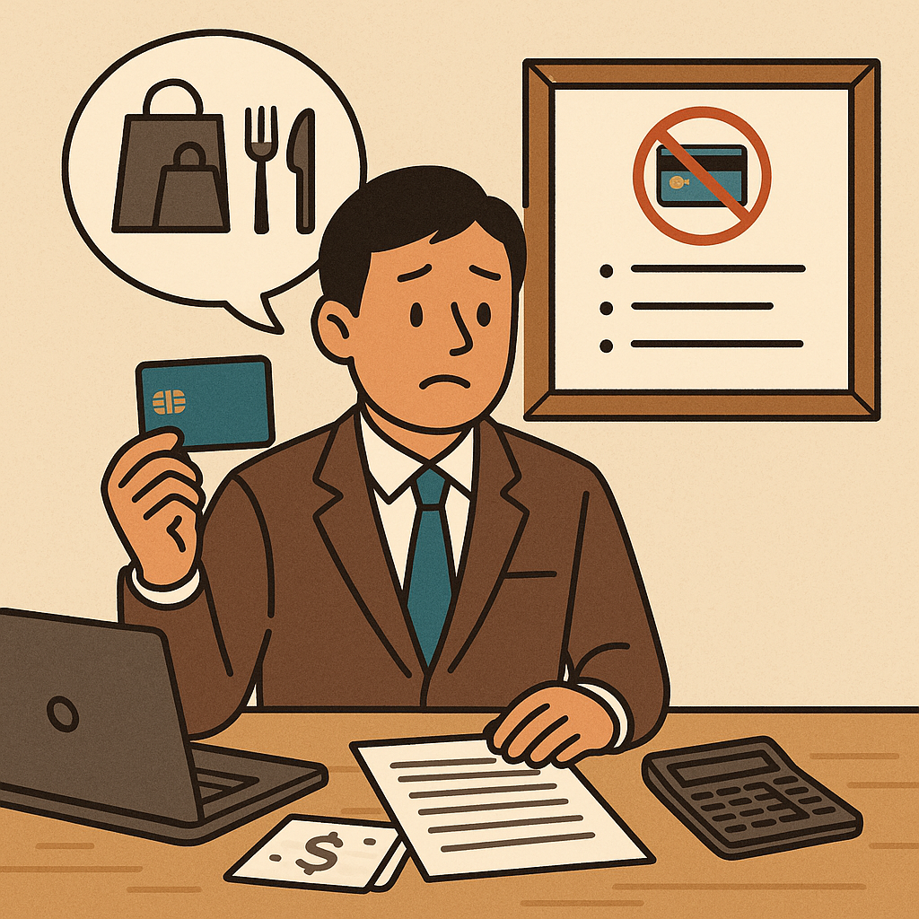 사업자카드 사용 규정