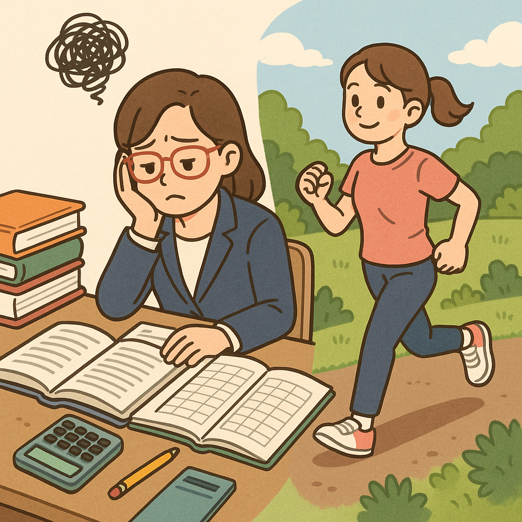 경리대리 세무사 공부 중 슬럼프 극복 방법