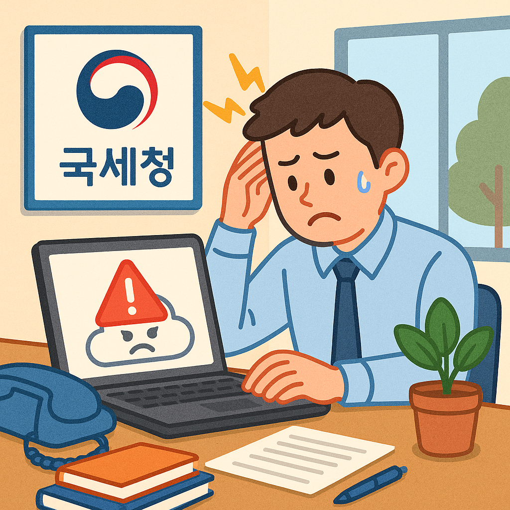 국세청 홈택스 조회 오류 대응법