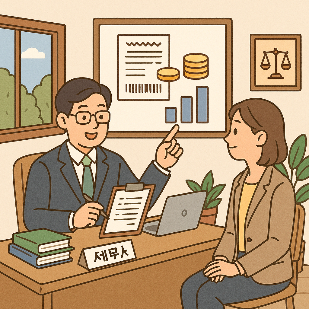 과천 세무사 사업자 현금영수증 발급 기준 알아보기