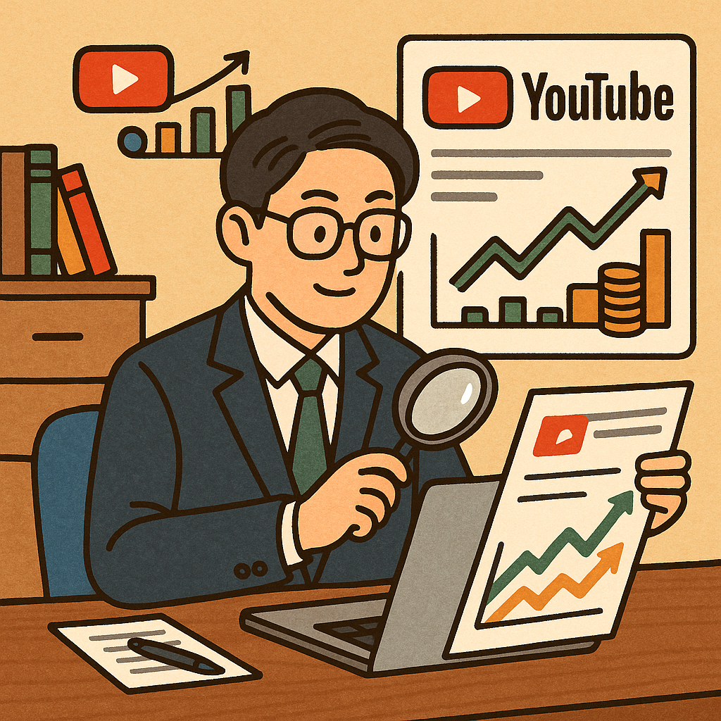 인덕원 세무사 유튜브 콘텐츠 크리에이터 조회 수 수익 분석법