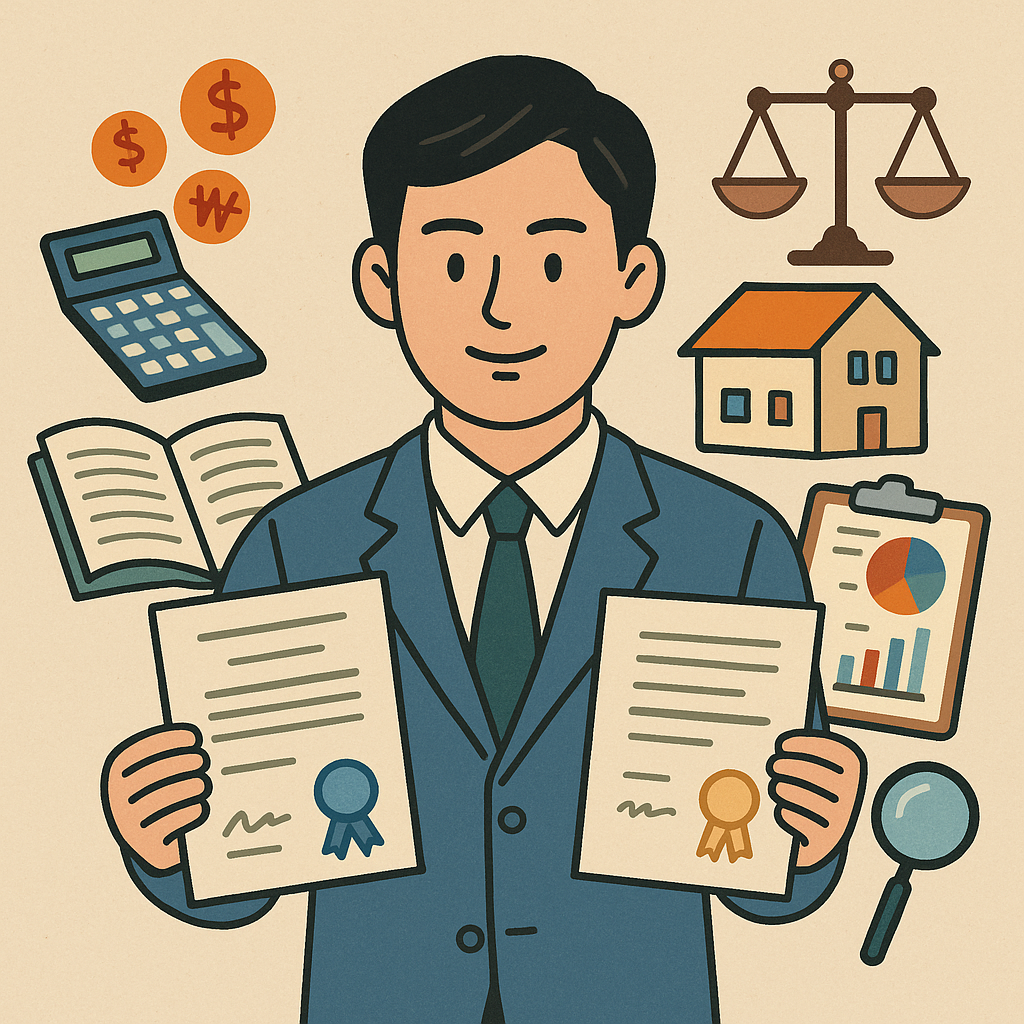 과천 세무사 자격증 외에 함께 따면 좋은 자격증