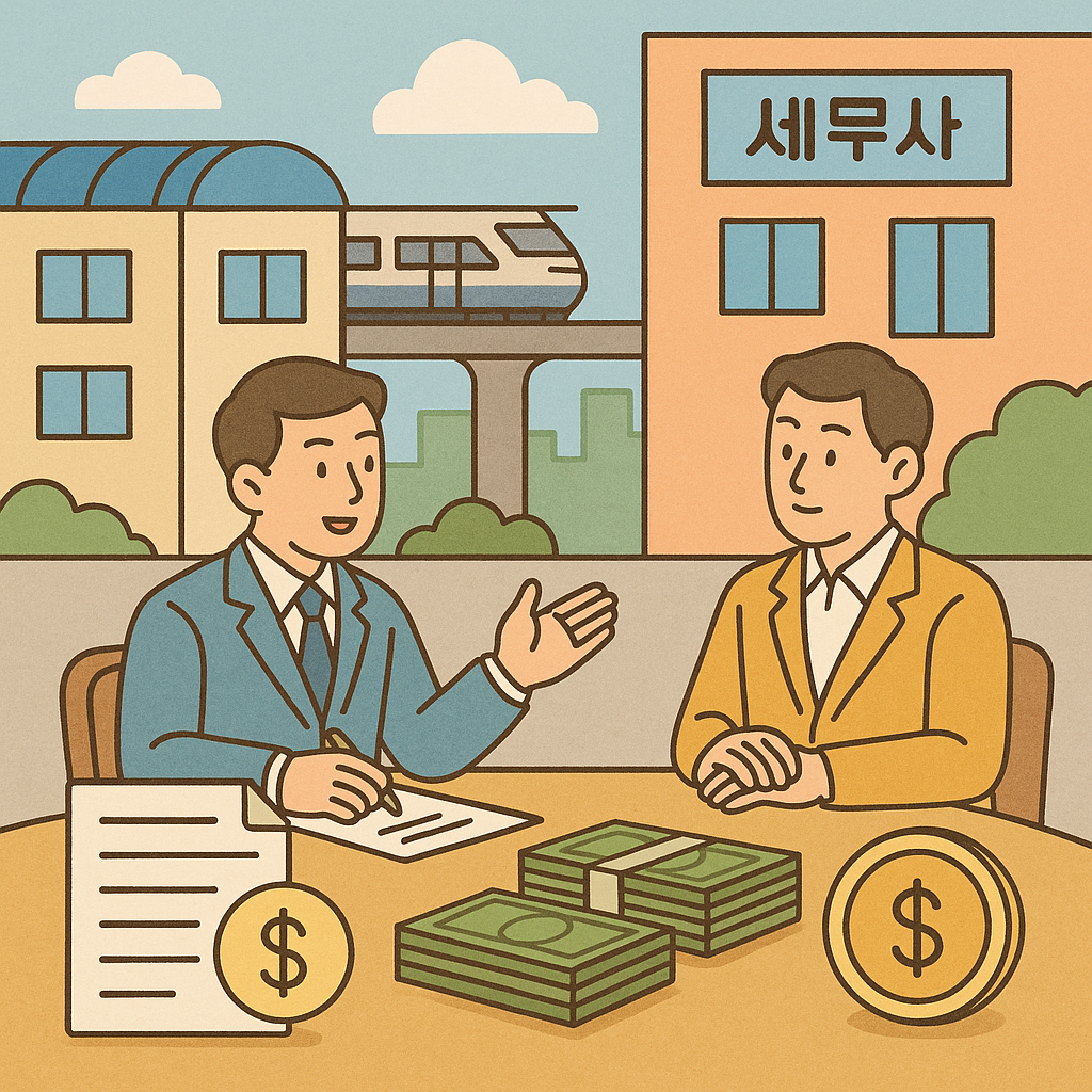 안양역 세무사 사업자 현금거래 신고 기준 정리