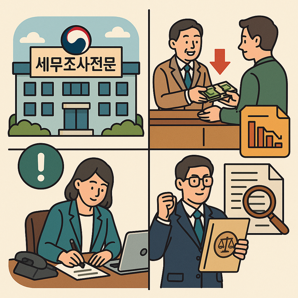 과천 세무조사전문 매출누락 신고 절차