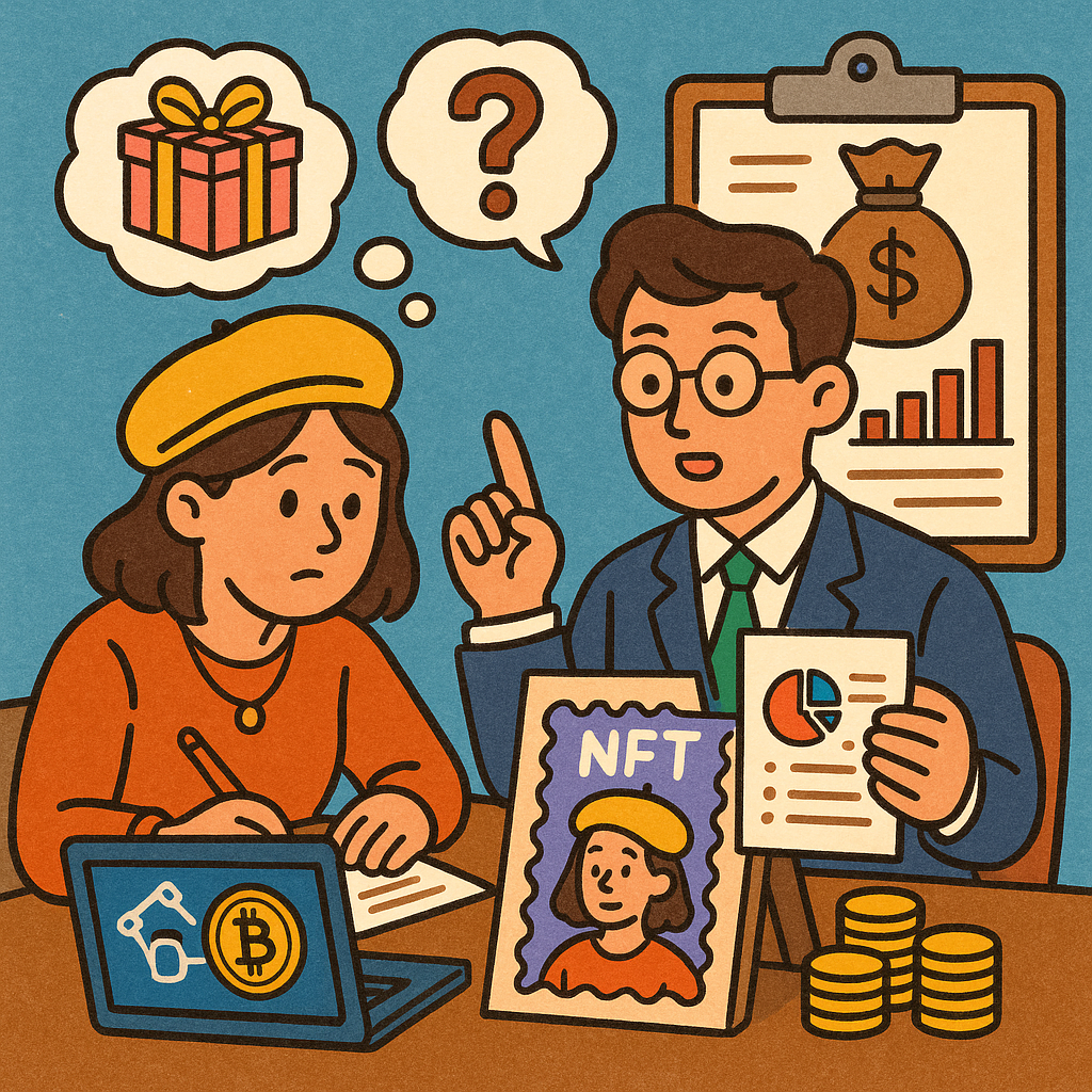 안양 증여세 블록체인 NFT 작가 세무 신고 어떻게 해야 하나