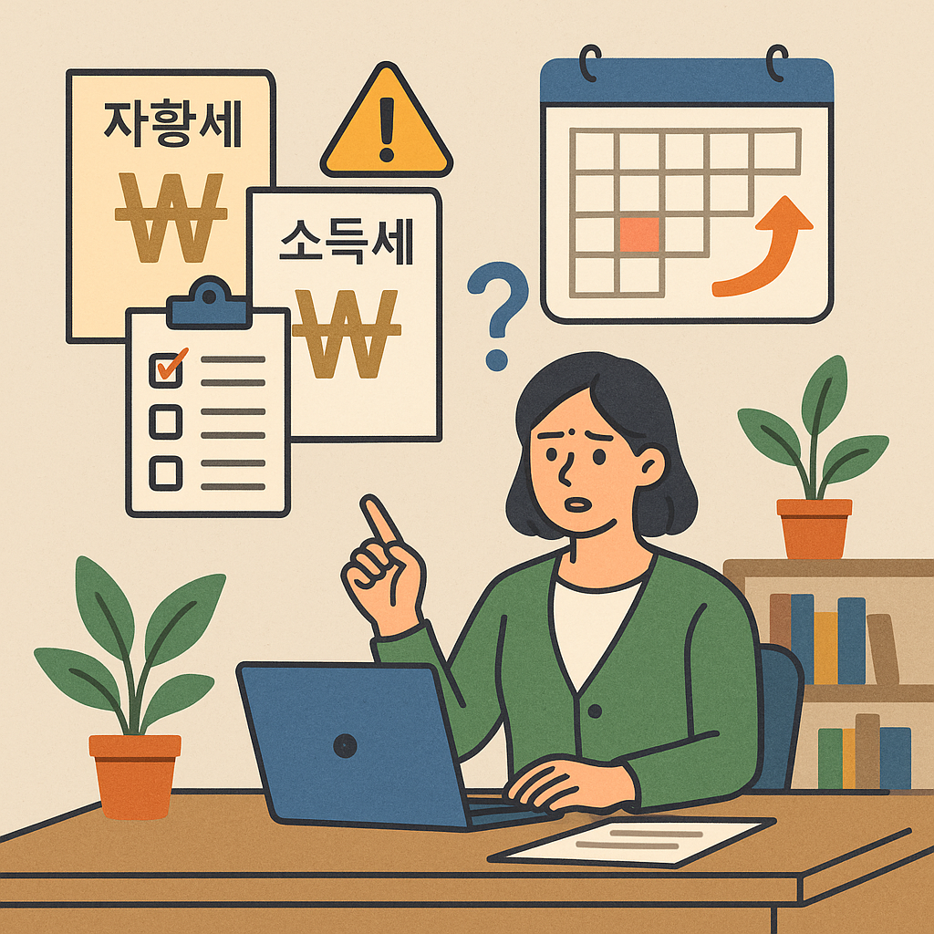 과천 상속세 소득세 중간예납 이의신청 방법