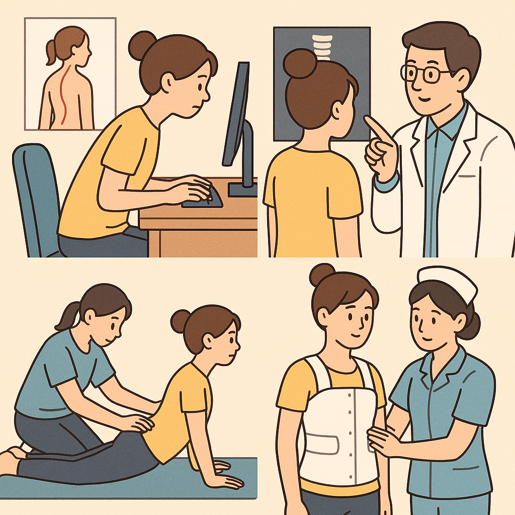 척추 측만증 교정기간, 어느 정도 걸리고 어떻게 관리할까?