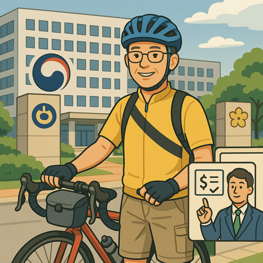 평촌 국세청출신 자전거 투어 가이드 프리랜서 세무 포인트