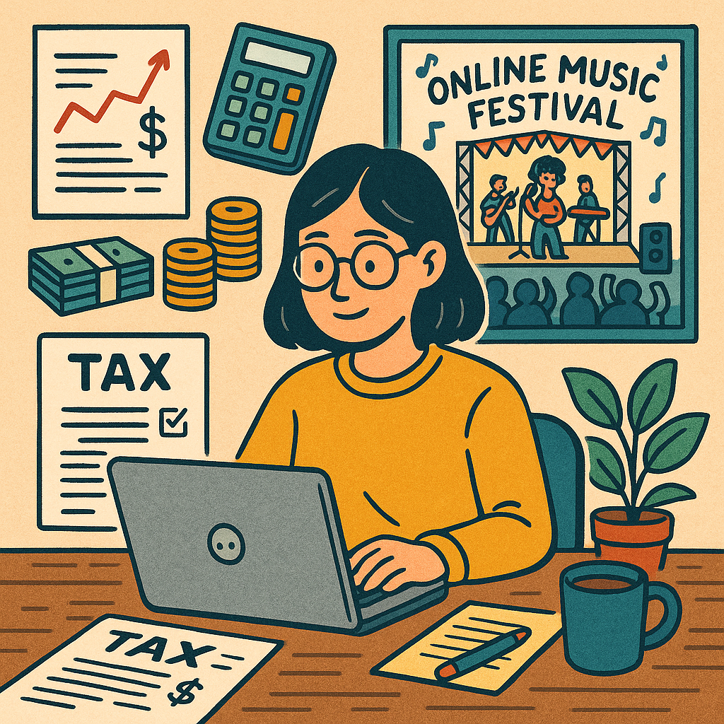 평촌 자금출처조사 온라인 뮤직 페스티벌 기획자 세무 준비