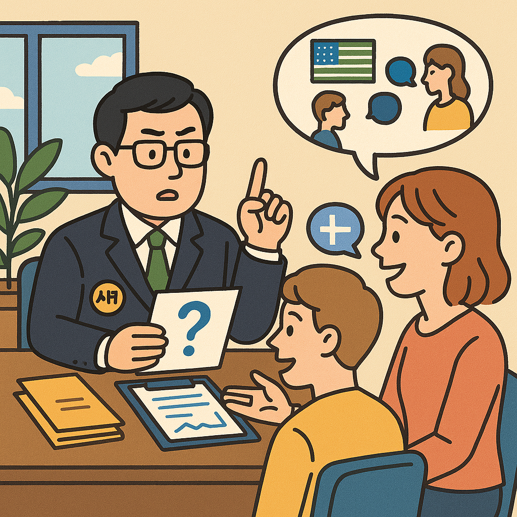 범계 증여세 소규모 영어 회화 서비스 과세 대상 여부