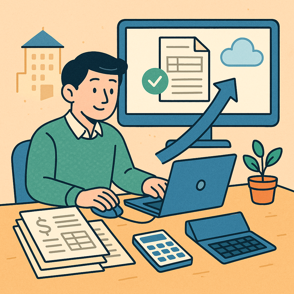 인덕원 상속세 전자세금계산서 일괄 업로드 방법