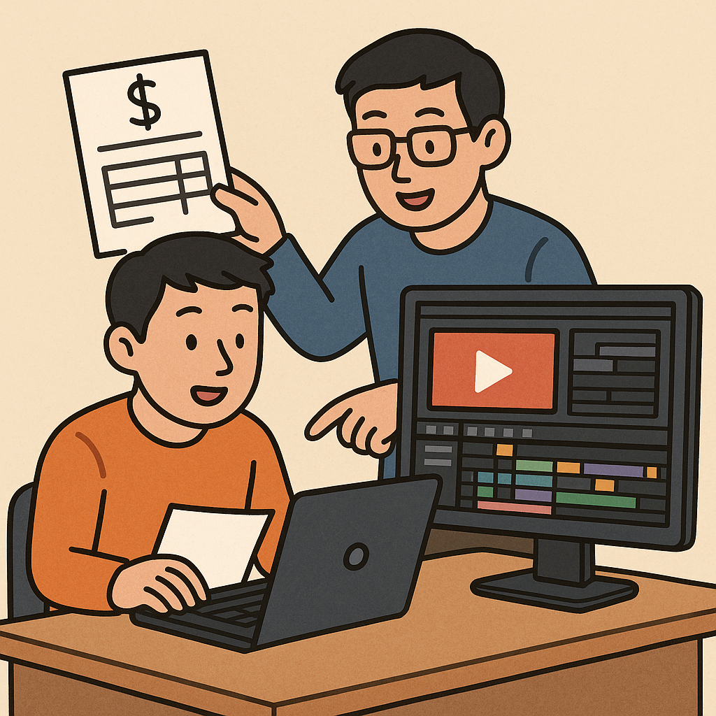 인덕원 자금출처조사 유튜버가 외주 편집자 고용 시 인건비 처리법