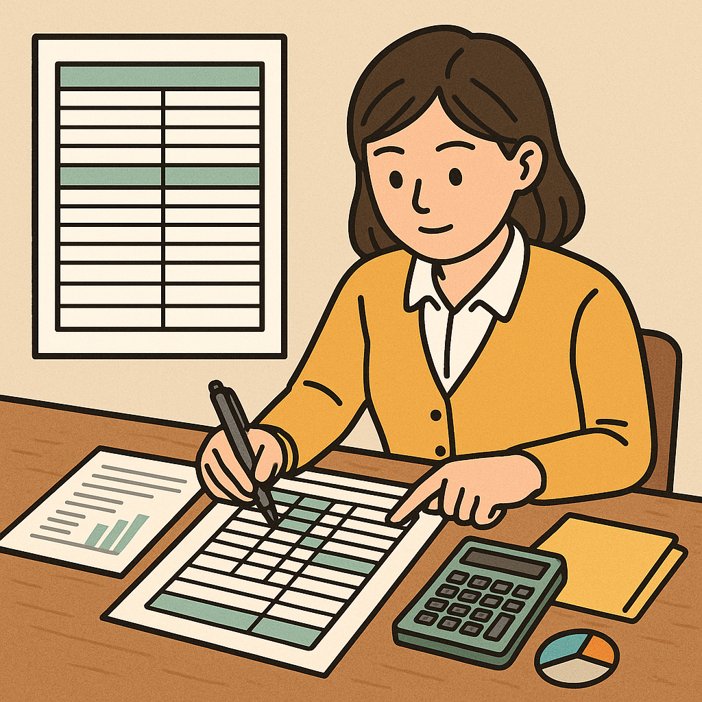 소득금액 조정계산서 작성법