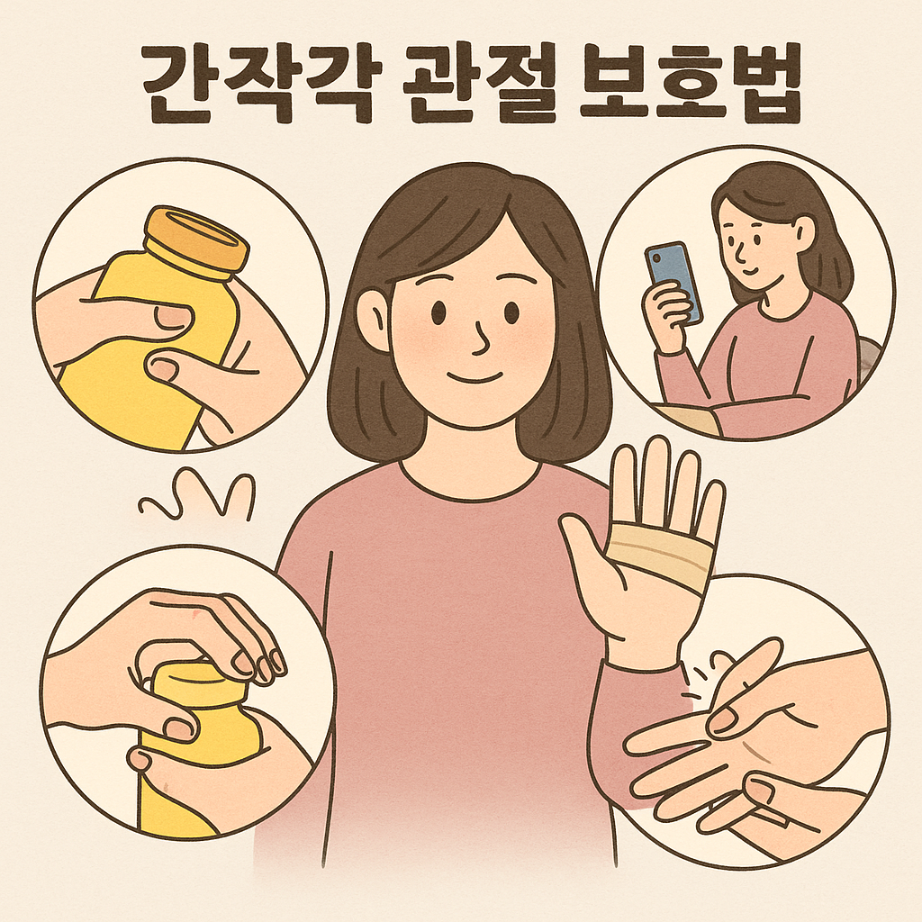 손가락 관절 보호법, 작은 습관이 관절 건강 좌우한다
