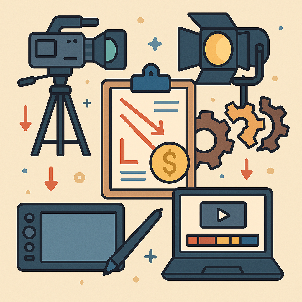 콘텐츠 제작 장비의 감가상각 처리 방법