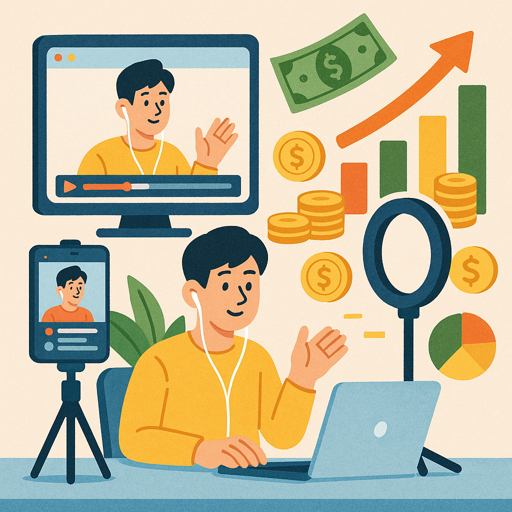 1인 미디어 소득 구조화 전략