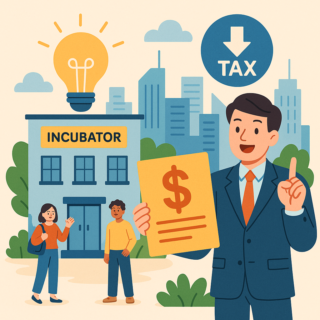 스타트업 보육센터 입주 세무혜택
