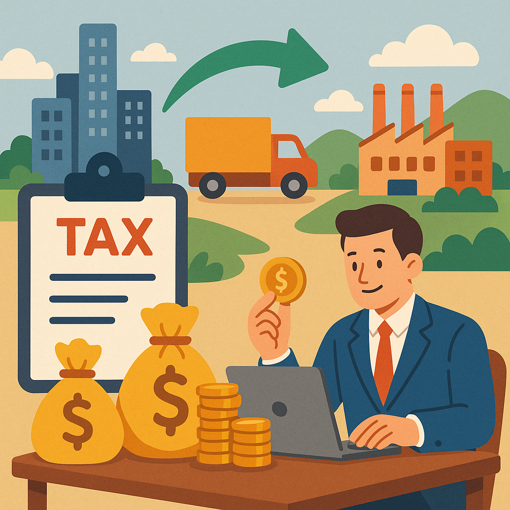 지방이전 기업 세무 인센티브