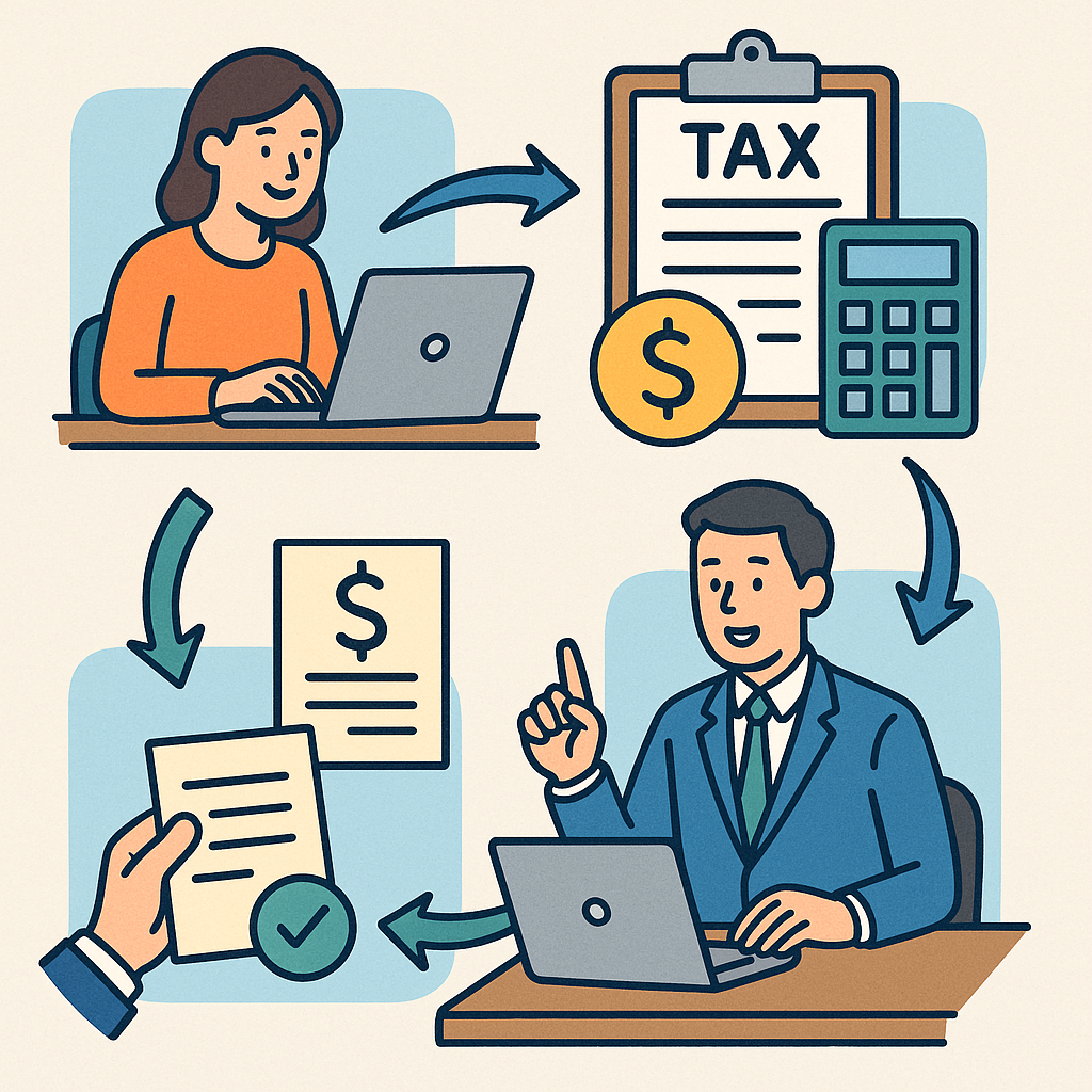 프리랜서 원천징수세액 정산 절차