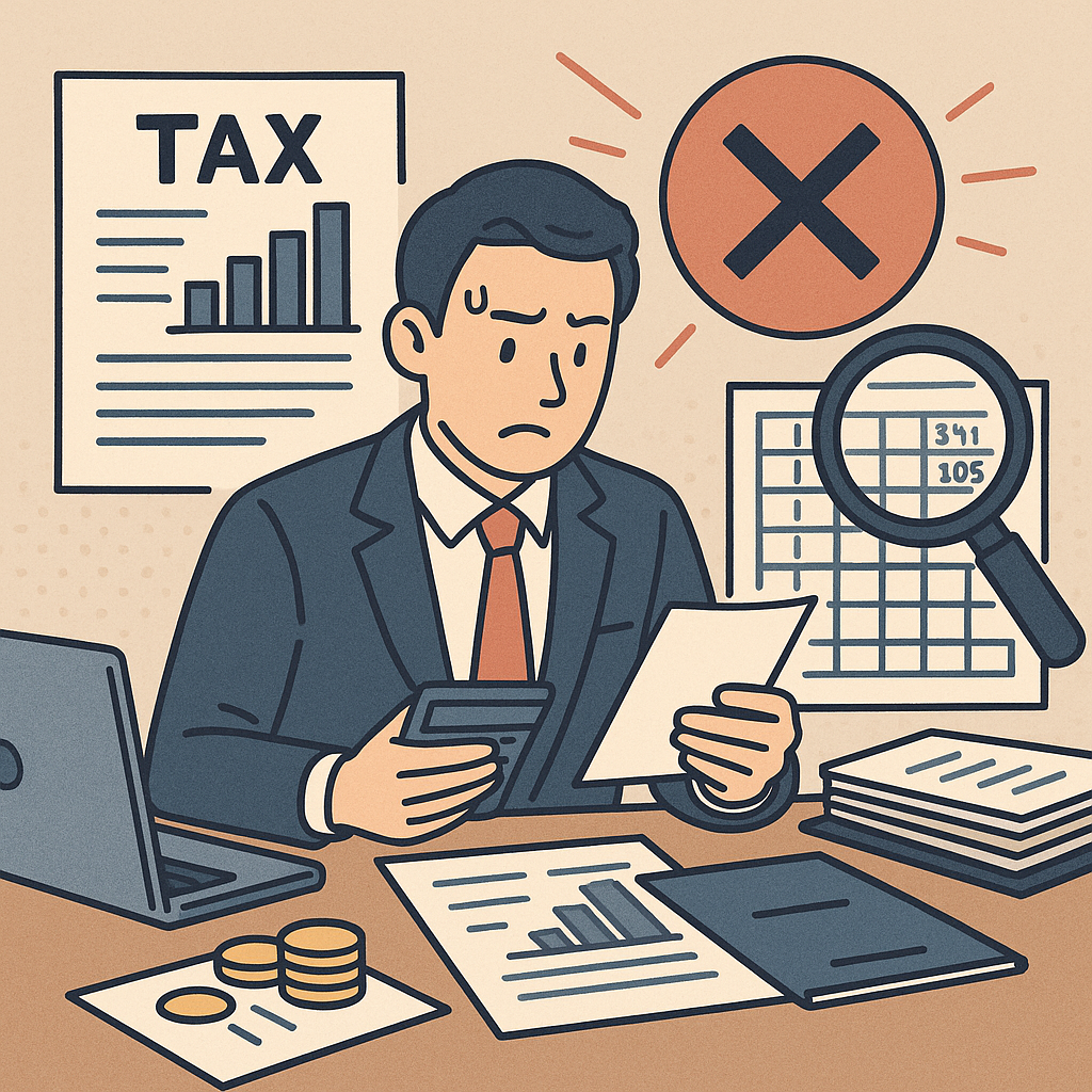 법인세 세무조정 오류 방지법