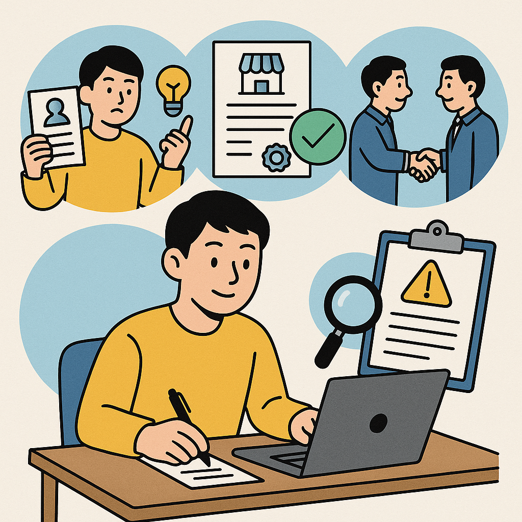 창업자 사업자등록 절차와 세무 주의사항