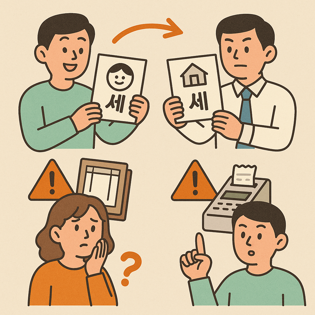 간이과세자에서 일반과세자로 전환할 때 유의사항