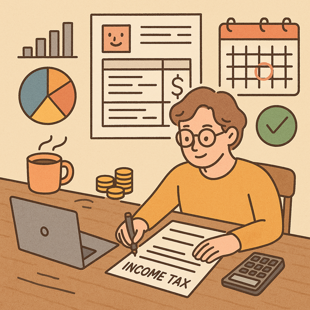 프리랜서 소득세 신고서 작성법