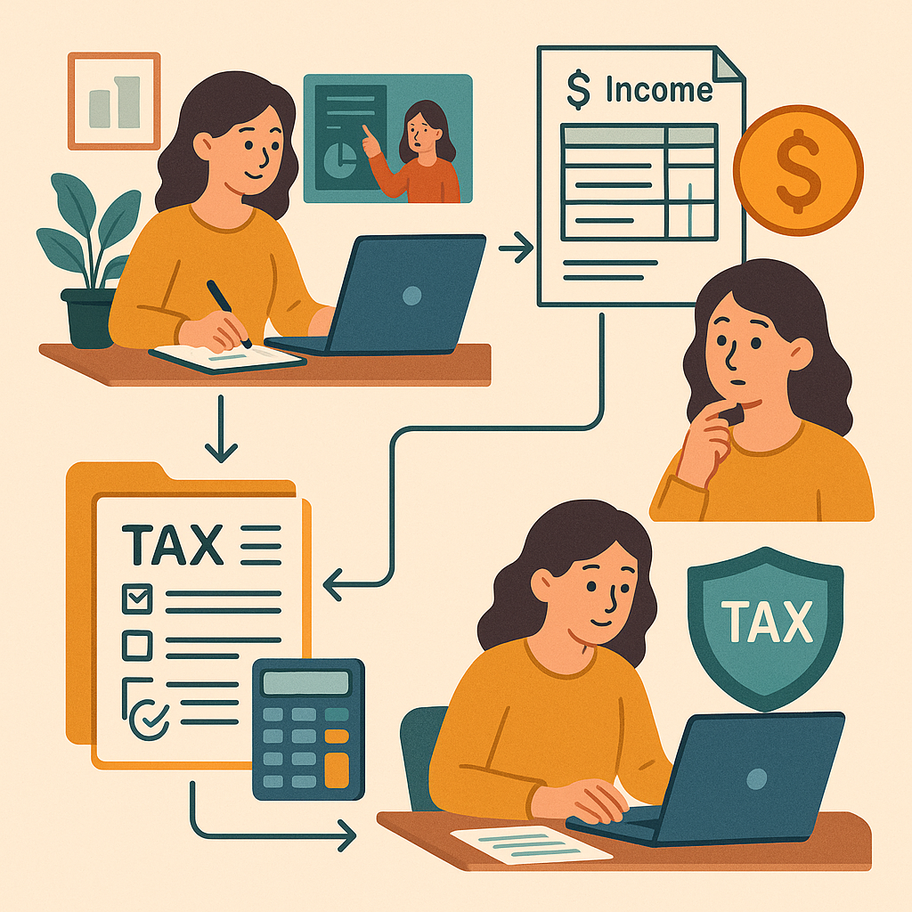 프리랜서 강의료 소득세 신고 절차