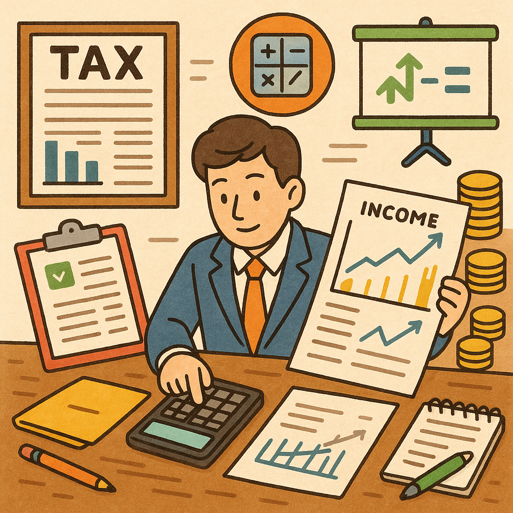 법인세 세무조정 계산 사례