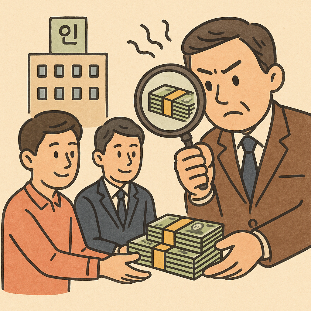 법인과 개인 간 거래에서 세무서가 주의 깊게 보는 부분