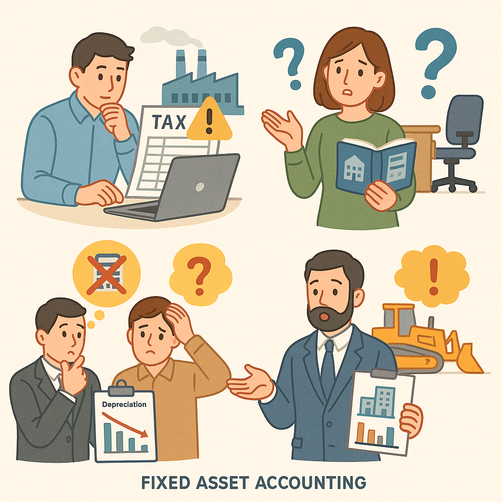 법인세 신고 시 고정자산 관련 대표적 착오 정리