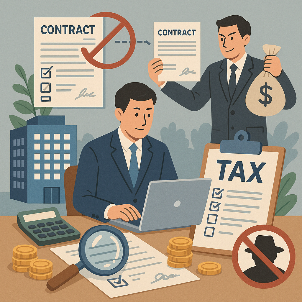 이중계약 방지를 위한 법인 세무관리 노하우