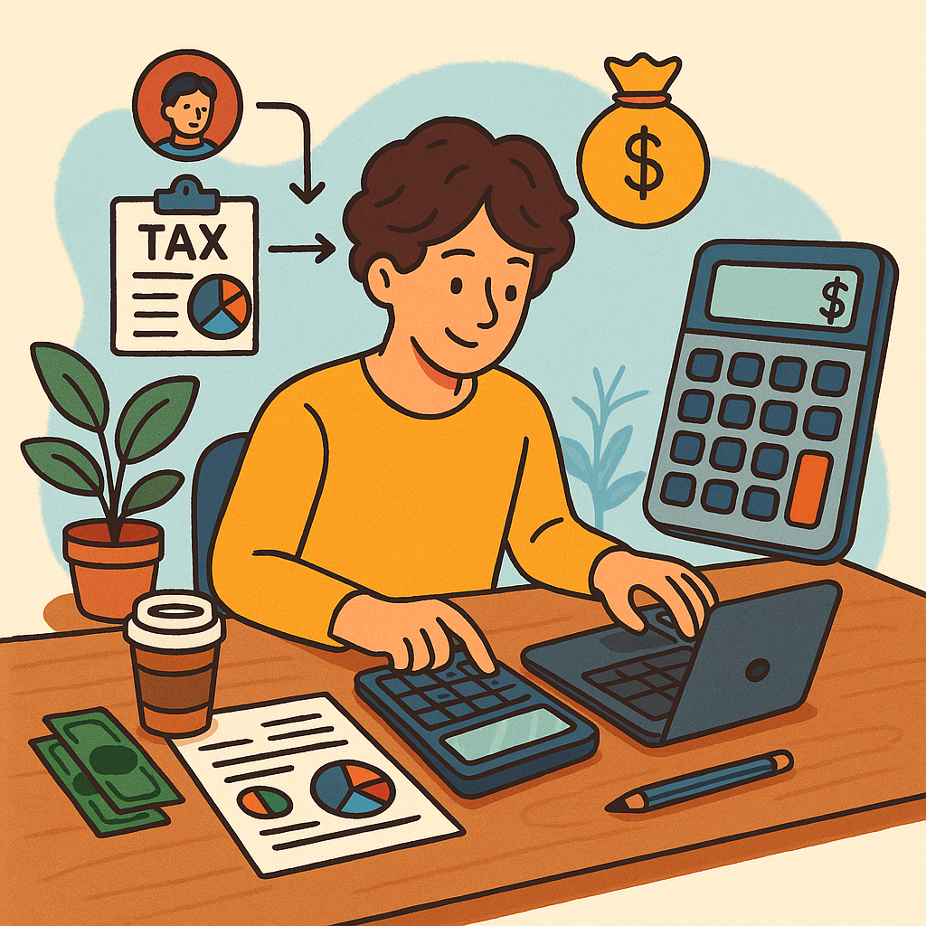 프리랜서 종합소득세 자동계산 활용