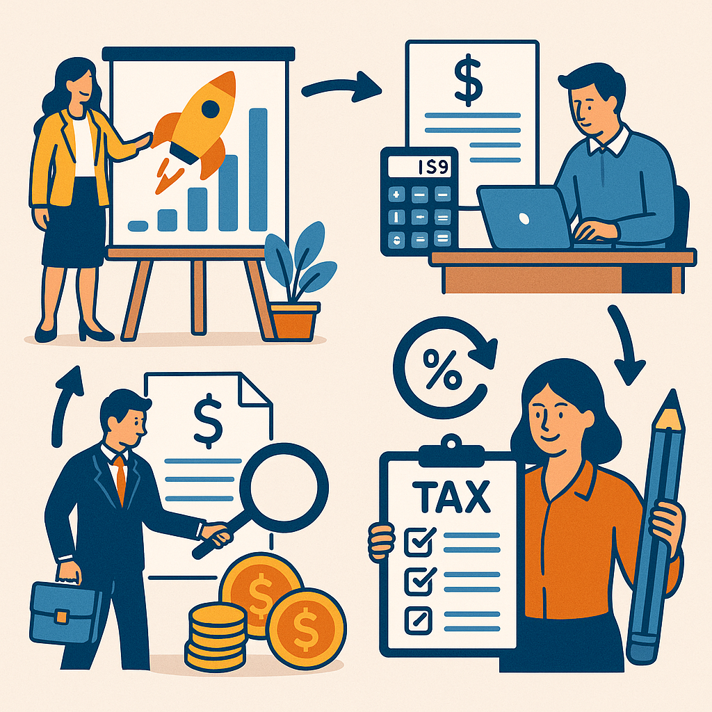 스타트업 법인을 위한 세무 절차 가이드