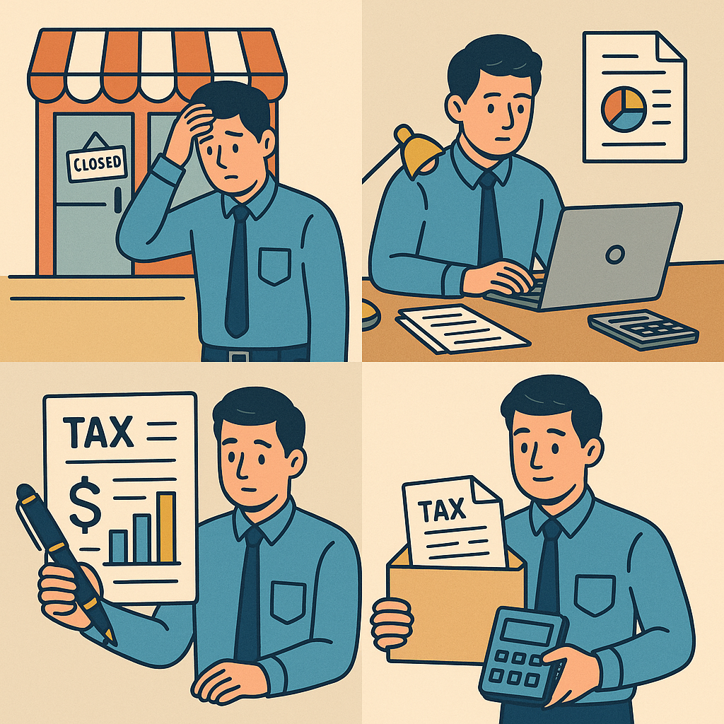 개인사업자 폐업 후 해야 할 세무 절차 총정리