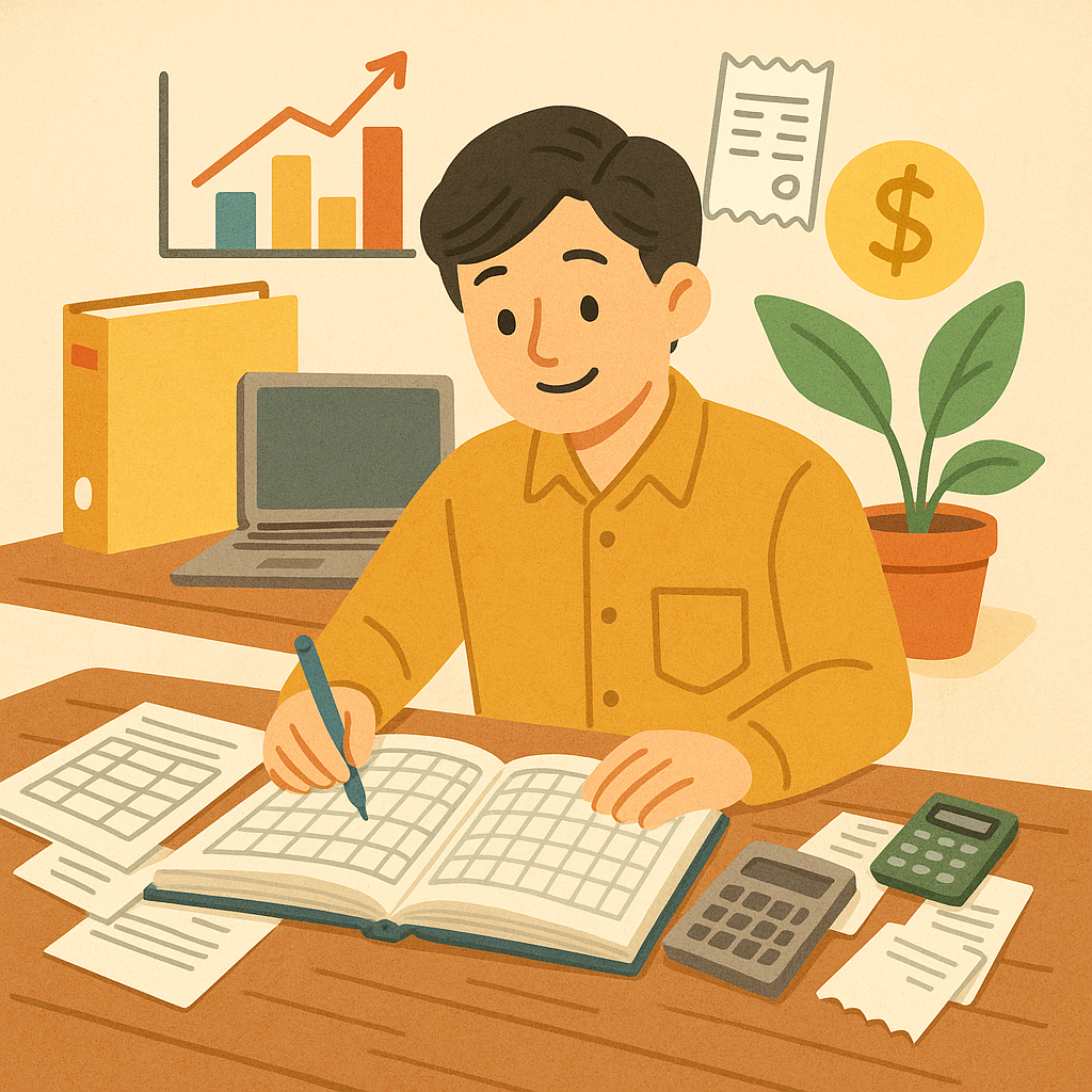 개인사업자용 장부작성 방법, 어렵지 않게 시작하는 법