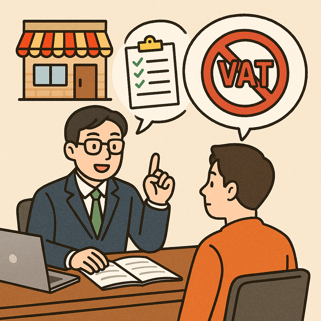 간이과세자 부가세 면제 조건과 세무사 조언