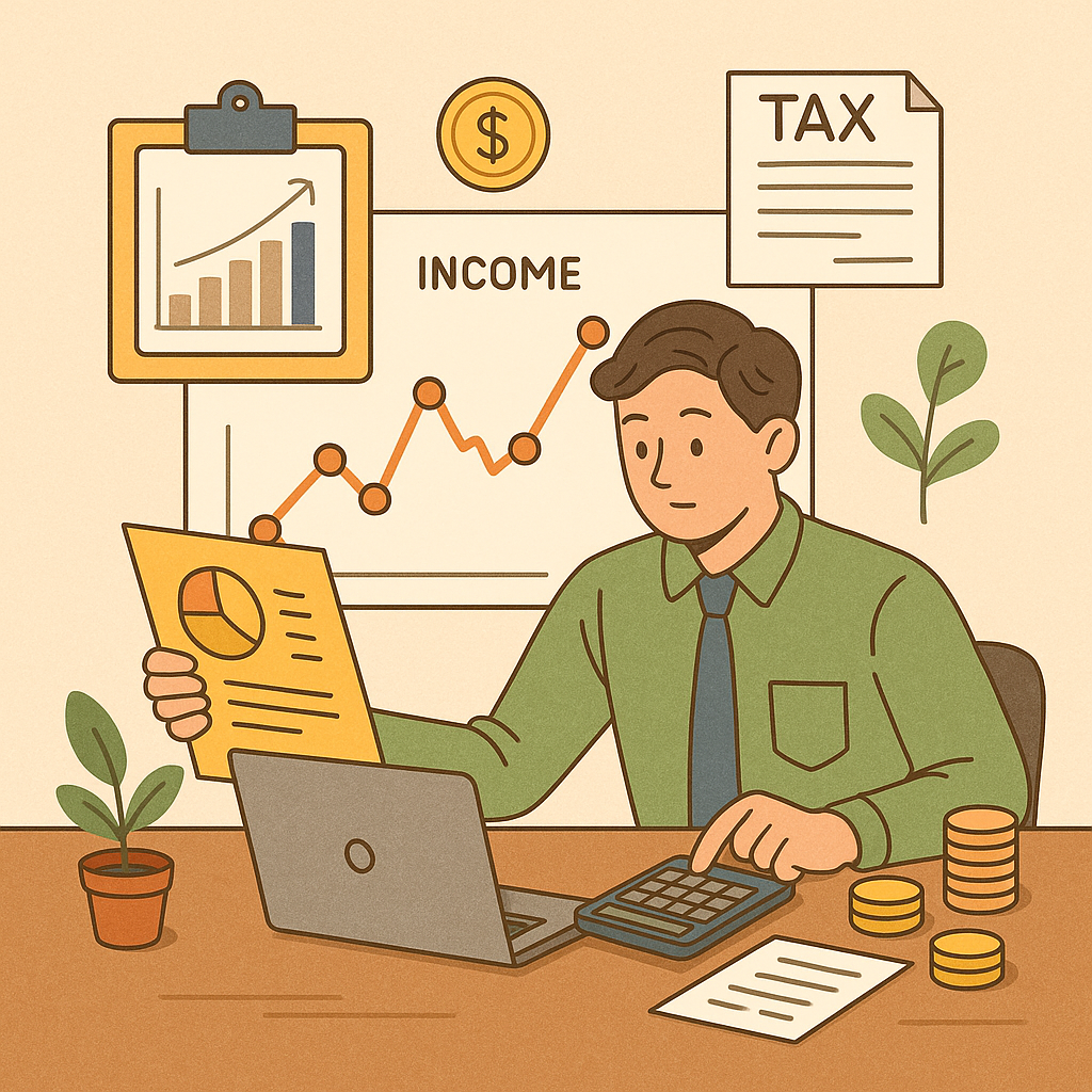 소득이 들쭉날쭉한 개인사업자를 위한 세무 전략