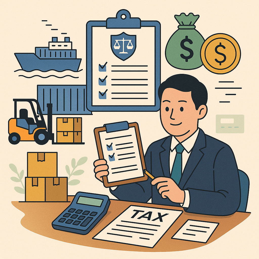 수입사업자 관세와 세금 처리 노하우