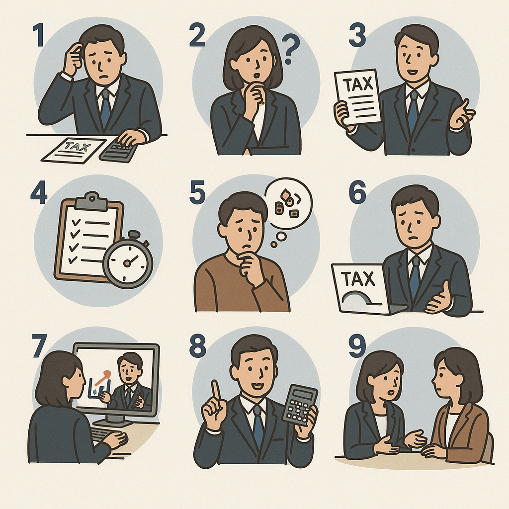 개업 세무사가 자주 묻는 고객 질문 TOP 10