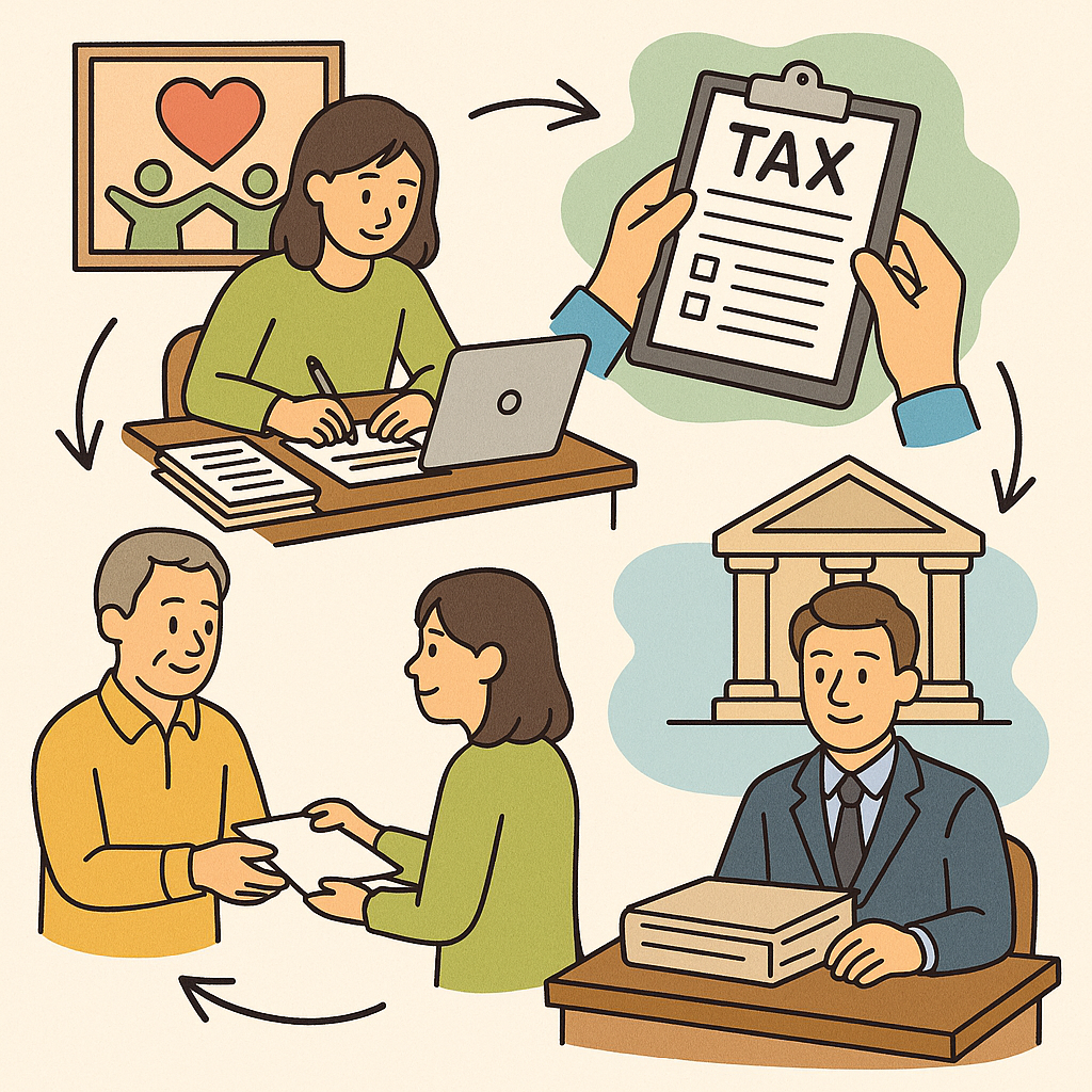 비영리단체의 세무 신고 절차