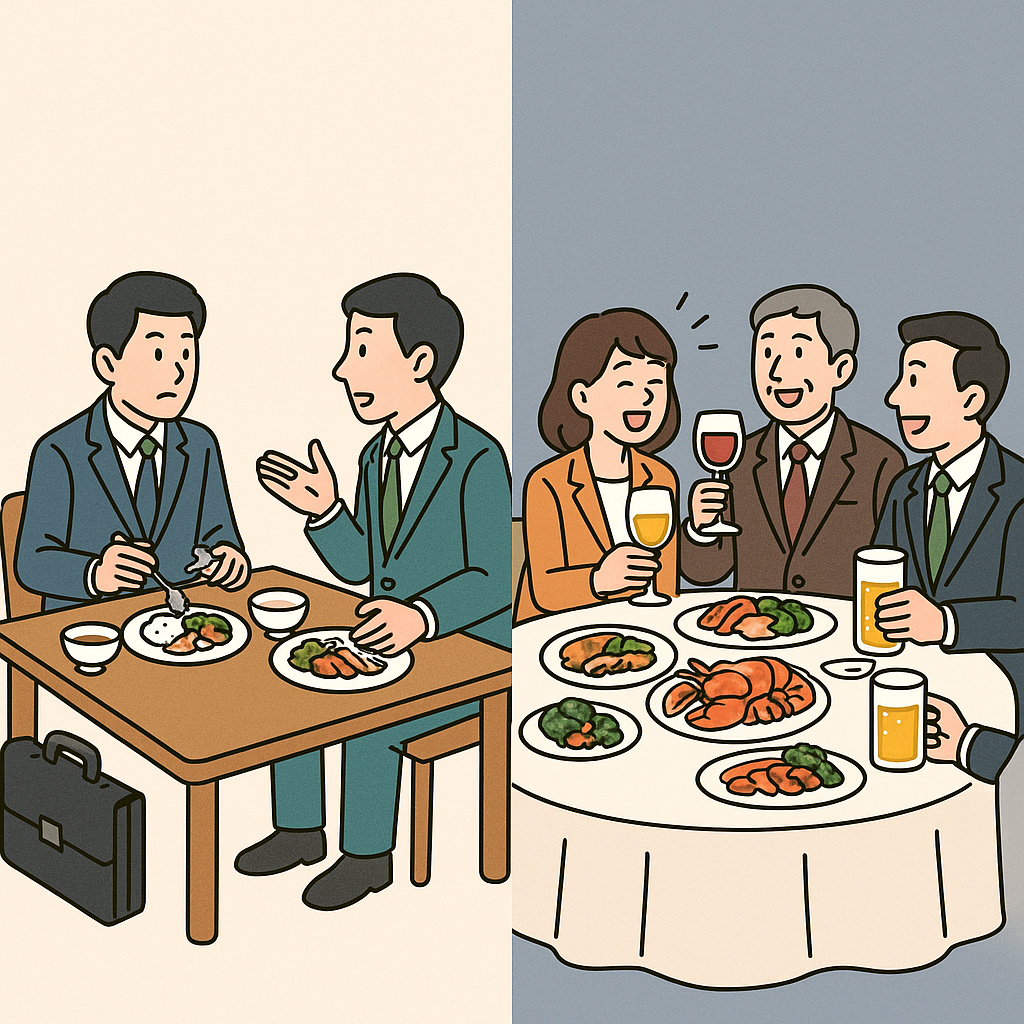 업무상 식대와 접대비의 차이