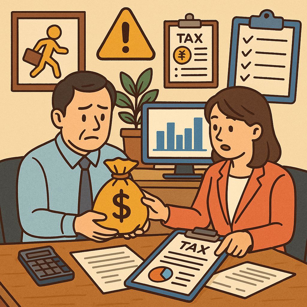 퇴직금 지급 시 세무 주의사항