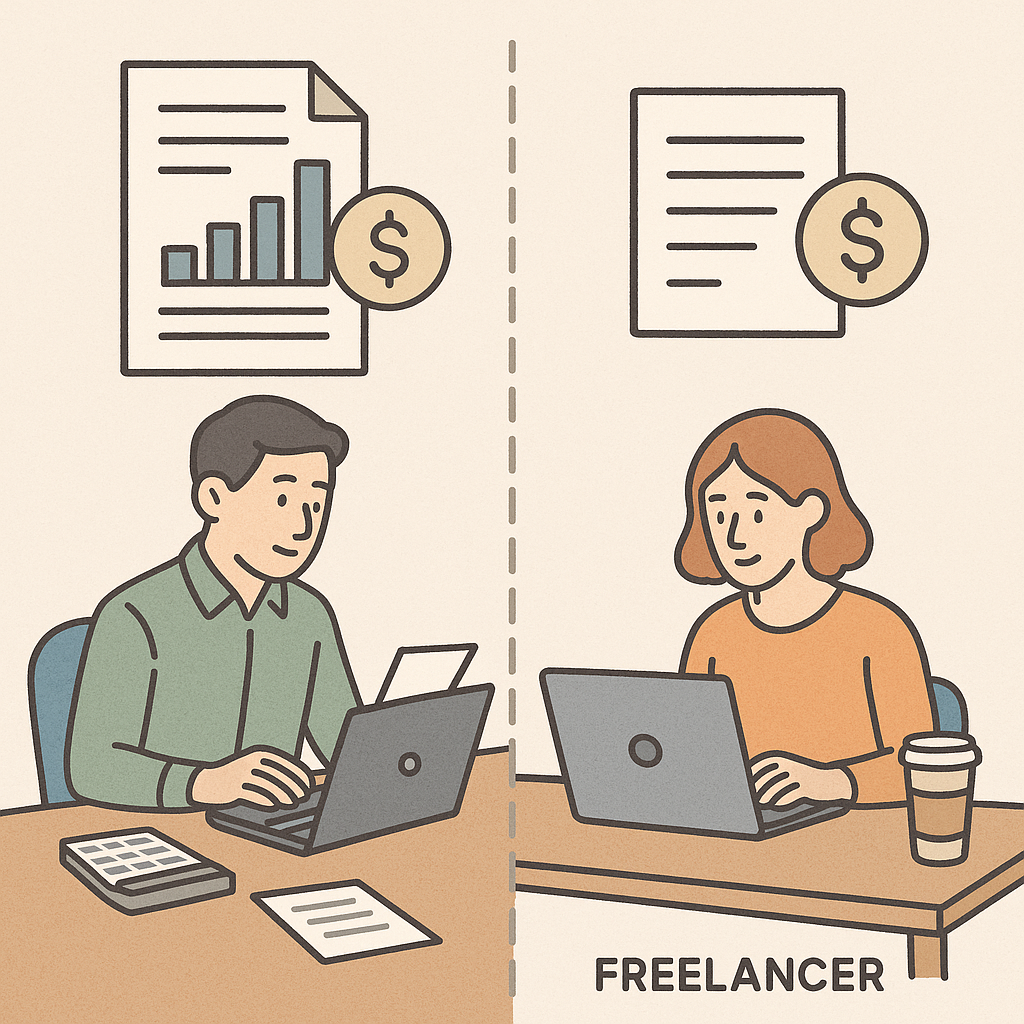 개인사업자와 프리랜서의 세무 차이