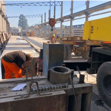 Puente Canal Sur - Reconstrucción del Tablero