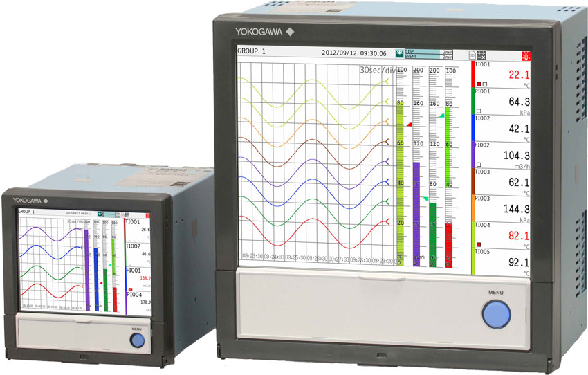 Grabadora sin papel con pantalla táctil GX10/GX20