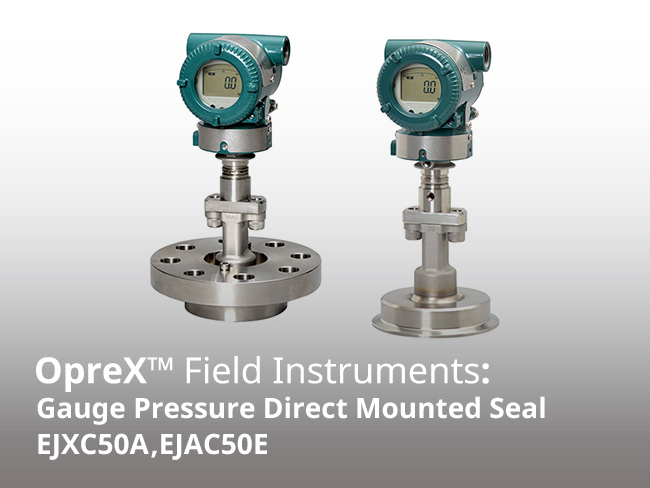 EJXC50A, EJAC50E Sello de montaje directo para manómetro de presión
