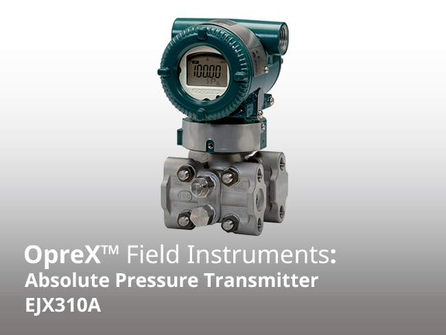 Transmisor de presión absoluta de montaje tradicional EJX310A